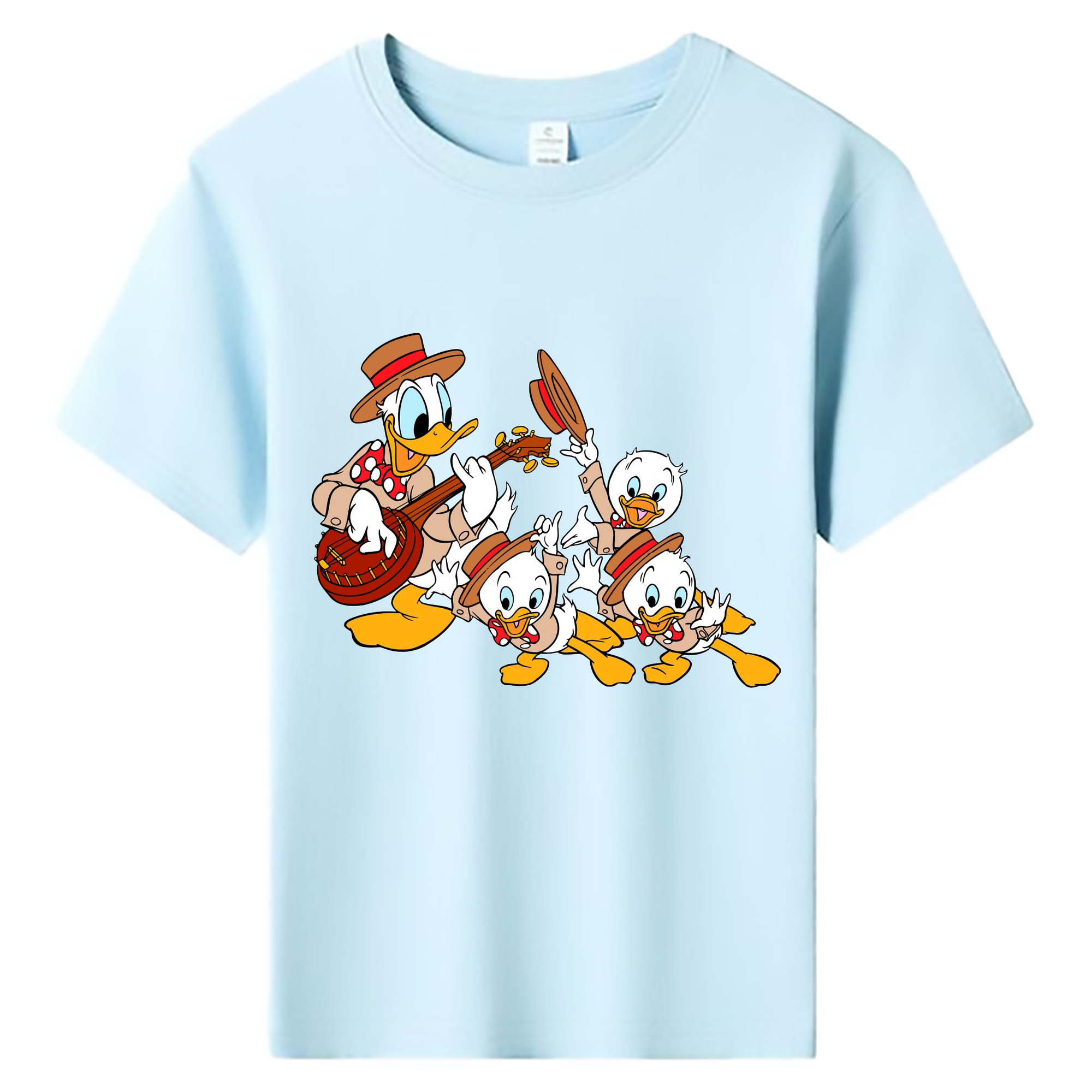 ミッキーマウス Mickey Mouse 綿100％キッズTシャツ（フロントプリント）